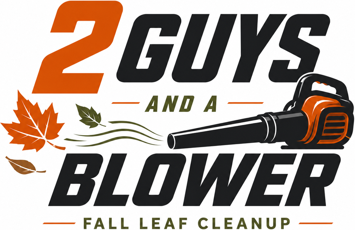 2 Guys and a Blower — Fall Leaf Cleanup